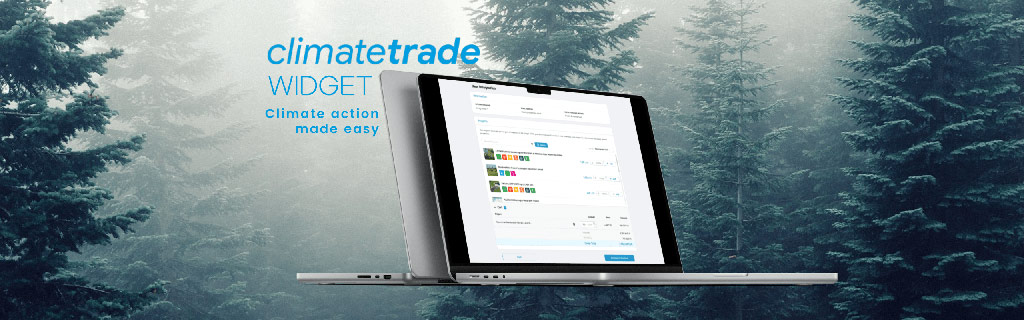 ClimateTrade Widget to facilitate carbon offsetting for SMEs