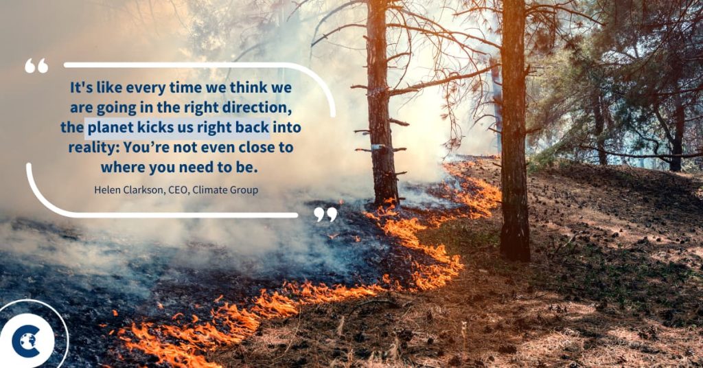 Forest Fires Climate Week NYC